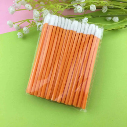 5/50pcs New Disposable Cosmetic Lip Brush Lipstick Lip Glossy Wands Pen Cleaner Applicator Eyeshadow Gloss Makeup Brushes Tools