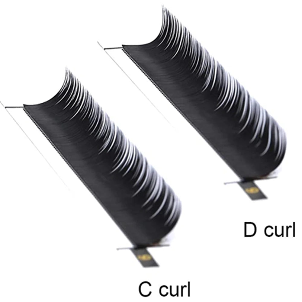 Gemerry Individual eyelashes Extension Faux Mink Natural False Eyelashes Volume Black Single Lay Lashes Makeup Suppliers