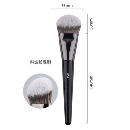 1pc Angled Foundation Makeup Brushes Liquid Foundation Base Make up Brush Bronzer sided Detail Face Essential Beauty tools 854