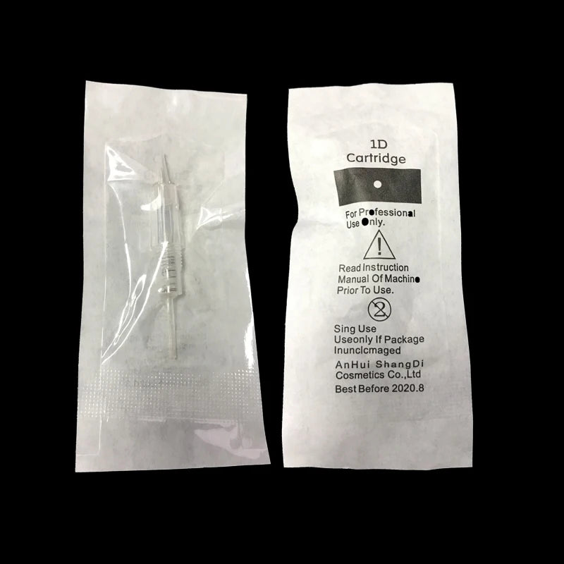 5/10PCS Permanent Makeup Disposable Screw Tattoo Needle 1D 3P 5F Microblading Needles Eyebrow Shading For PMU Tattoo Machine