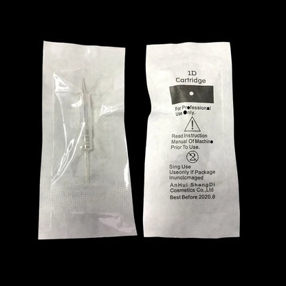 5/10PCS Permanent Makeup Disposable Screw Tattoo Needle 1D 3P 5F Microblading Needles Eyebrow Shading For PMU Tattoo Machine