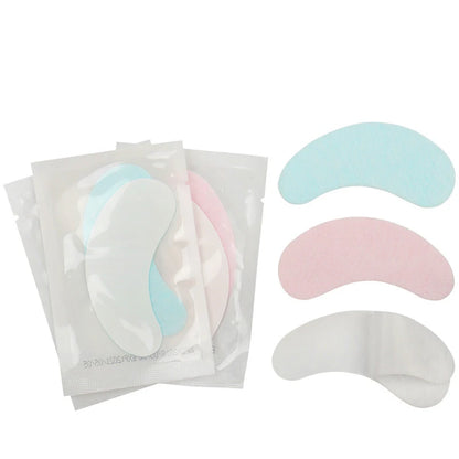 50 Pairs Eyelash Extension Hydrogel  Pad Gel Patch Grafting False Lashes Eyepads Under Eye Stickers Tips Women Makeup Tools