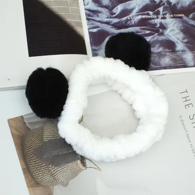 Multiple Styles Cute Elastic Cat Ears Headbands for Women Girls Makeup Face Washing Headband Hairdo Headwrap Hair Accessory