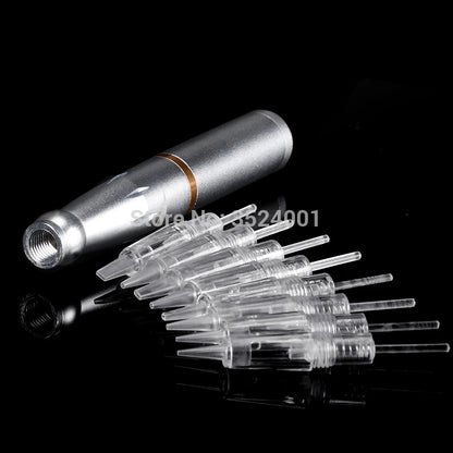 5/10PCS Permanent Makeup Disposable Screw Tattoo Needle 1D 3P 5F Microblading Needles Eyebrow Shading For PMU Tattoo Machine