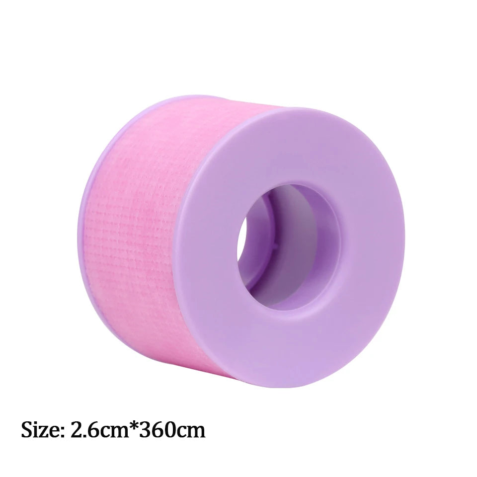 Non-Woven Silicone Gel Tape Sensitive Skin Color Tape Sticker Breathable Under Eye Patch Eyelash Extension Makeup Tools Supplies