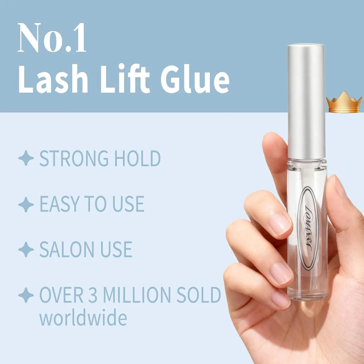 Lomansa Korea 5ml Strong Lash Lift Glue Eyelash Lift For Lash Lifting And Curling Eyelash Perm Lash Lift Adhesive Makeup Tool