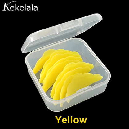 10Pcs Reusable Eyelash Lifting Kit Silicone lamination Pad Eyelash Perm Rods 3D Eyelashes Extension Curler Pad Makeup Tool