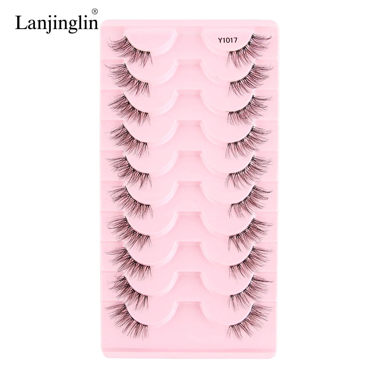 Fake Lashes 3/10 Pairs Half Lashes Cat Eye Natural Long Wispy 3D Mink Eyelash Reusable Makeup Tool Faux Cils maquillaje Cílios