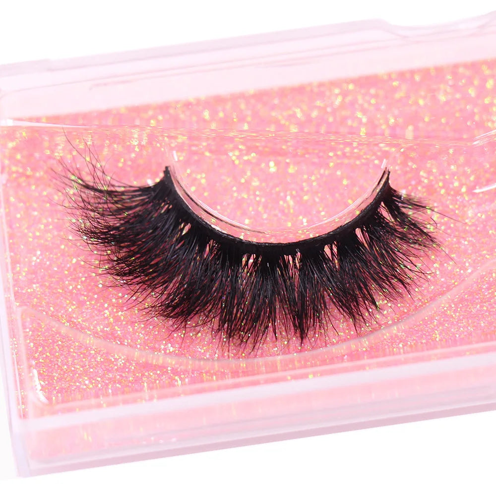 LEHUAMAO Eyelashes 3D Mink Lashes natural mink lashes for daily wear soft lashes Eyelash extension real Eyelash for makeup D103