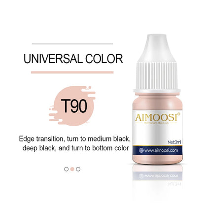 AIMOOSI Lip Tattoo Ink for Semi Permanent Makeup Nano Eyebrows Microblading Pigment 3ML Beauty Health Tattoo Supplies