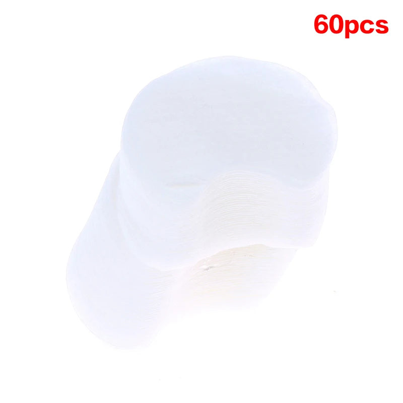 Bulk Pack Disposable Makeup Cotton Pads 60/300/600/1200Pcs Soft Pearl Notched Design Facial Cleansing Remover Pads Cosmetic Tool