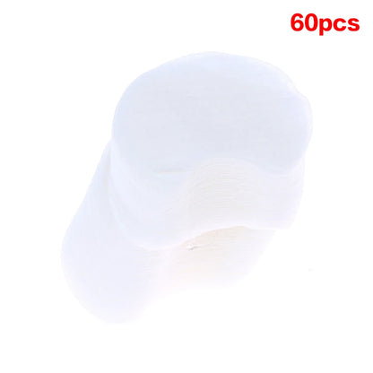 Bulk Pack Disposable Makeup Cotton Pads 60/300/600/1200Pcs Soft Pearl Notched Design Facial Cleansing Remover Pads Cosmetic Tool