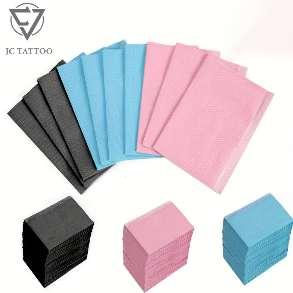 25/50/100Pcs Disposable Tattoo Clean Pad Tattoo Waterproof  Table Covers Clean Pad Patient Dental Napkins Tattoo Accessories