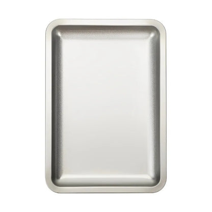 Square Stainless Steel Cosmetic Tray Eyelash Tools Tray Nail Art Equipment Plate False Nails Dish Tool Makeup Table Storage