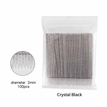 100Pcs Disposable MicroBrush Lash Cotton Swab Eyelash Extension Glue Cleaning Brushes Applicator Sticks Makeup Tools Wholesale
