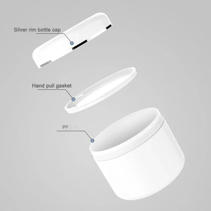 향수 20/30/50/100/150/250ML Refillable Bottles Travel Face Cream Lotion Jar Cosmetic Container White Plastic Empty Makeup Jar Pot