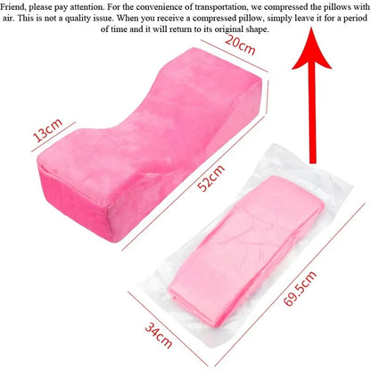 1Pcs Professional Lash Pillow Neck Support Grafting Eyelashes Soft Memory Foam Eyelash Extension Pillow Salon Makeup Tools
