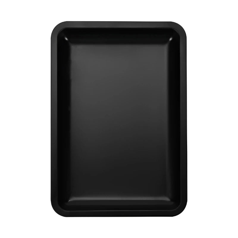 Square Stainless Steel Cosmetic Tray Eyelash Tools Tray Nail Art Equipment Plate False Nails Dish Tool Makeup Table Storage