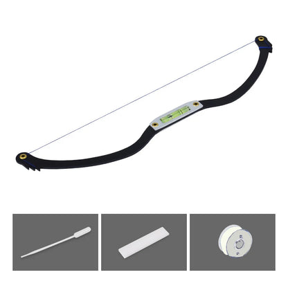 Tattoo auxiliary drawing line ruler eyebrow horizontal ruler aluminum alloy tattoo ruler horizontal positioning ruler tattoo aux