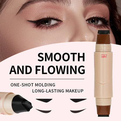 1PC eyeliner pen waterproof, fast drying, durable, smooth and easy to color, creating natural eye makeup