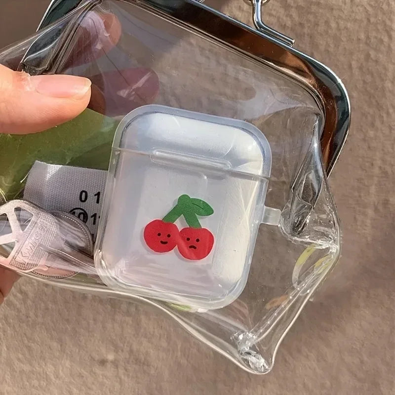 1PC Clear Mini Coin Purse Portable Mini Makeup Pouch Travel Cosmetic Organizer Credit card bank card clutch purse coin purse