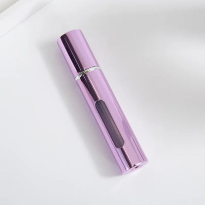 8/10ml Mini Portable Refillable Perfume Bottle Atomizer Pump Aluminum Spray Bottle Cosmetic Container Travel Makeup Tools