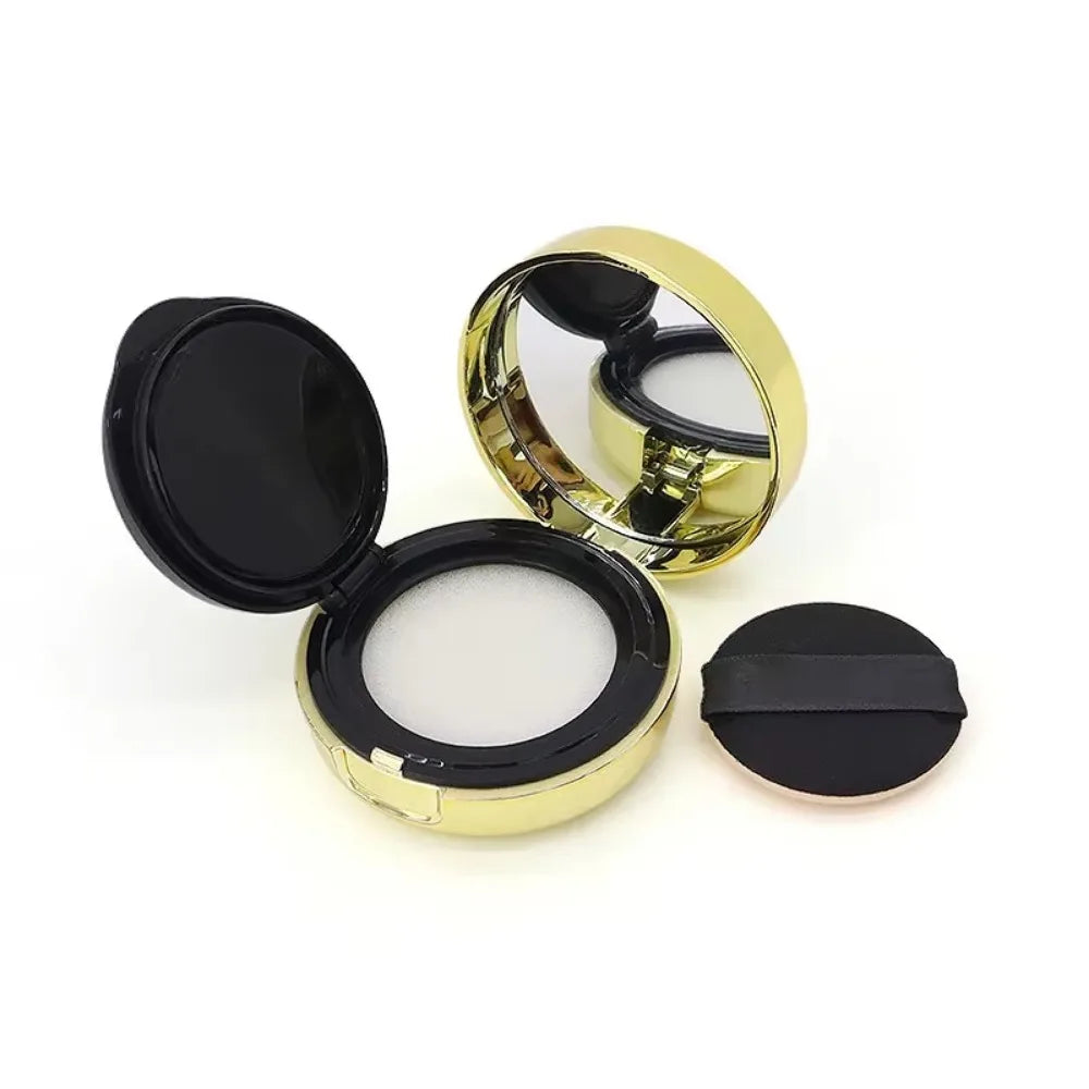 Air Cushion Foundation DIY Box Mini Cute Empty Puff Box Portable Mirror for Bb Cream Cosmetic Makeup Case Container with Sponge