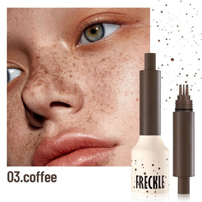 1pc Natural Freckle Stamp Pen Waterproof and Sweatproof - Quick-drying Natural and Delicate Freckle Makeup Multi-scene Use