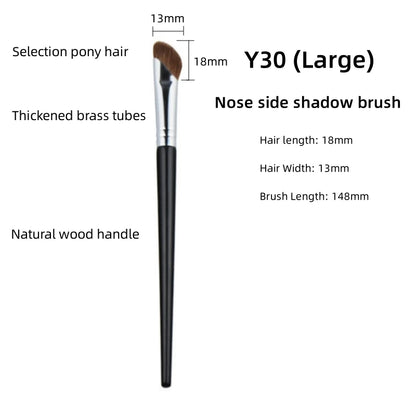 Highlighter Makeup Brushes Blush Natural Hair High Quality Eye Shadow Blender Contour Eyebrow Eyeshadow Make Up Brush