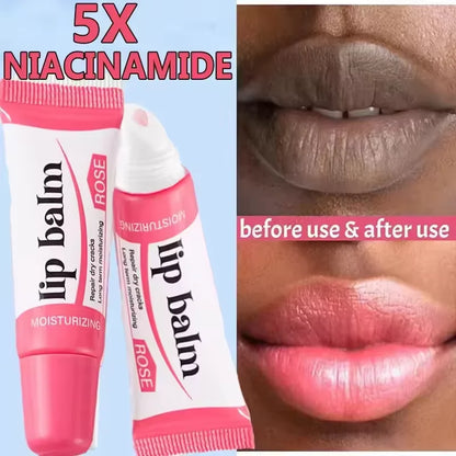 Remove Dark Lip Balm Serum Fast Lighten Melanin Lip Mask Exfoliating Fade Lip Lines Dead Skin Nourishing Repair Lip Care Makeup