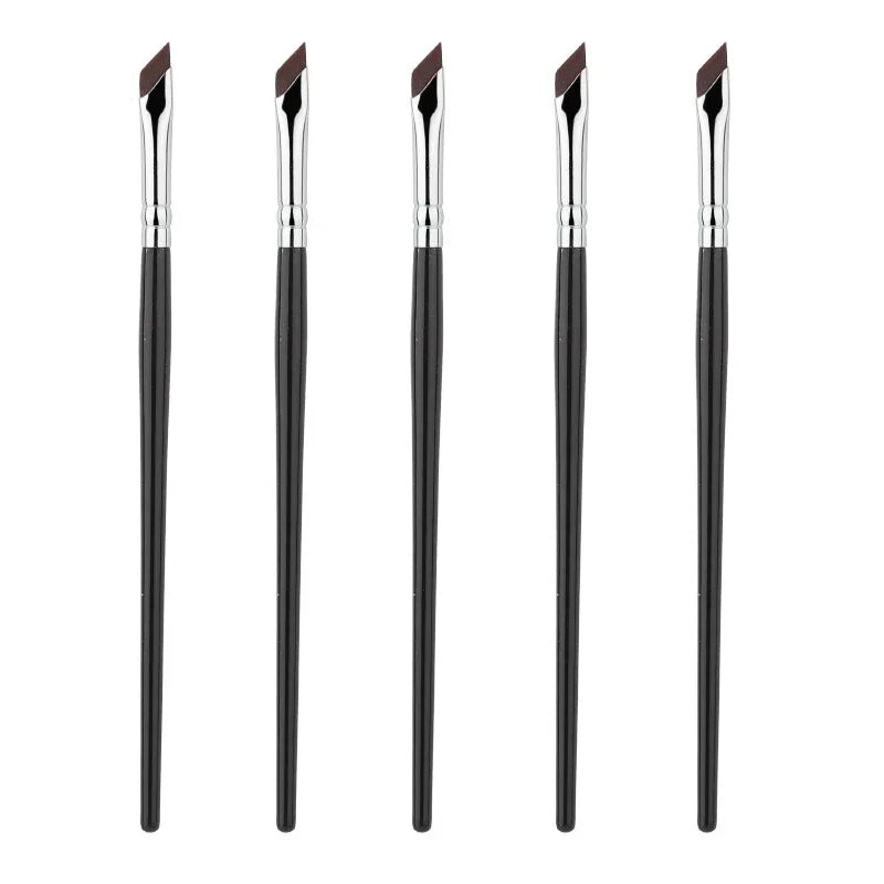 CNK  2/5Pc Upgrade Blade Eyeliner Brush Ultra Thin Fine Angle Flat Eyebrow Brush Under The Eyes Place Precise Detail Brush tools