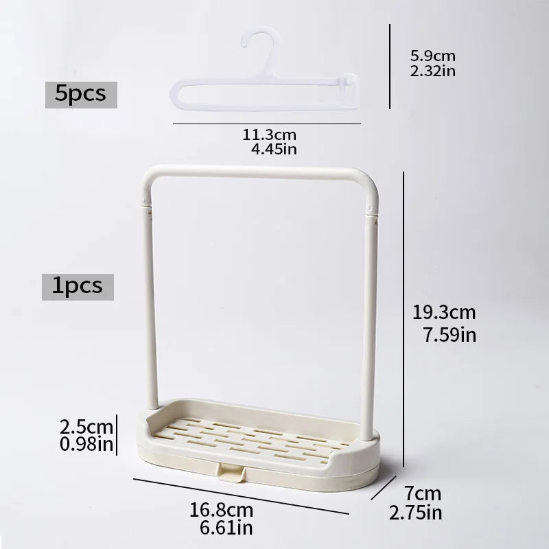 Makeup Tools Drying Rack Cosmetics Powder Puff Storage Hanger Beauty Sponges Drain Travel Portable Multifunctional Organizer