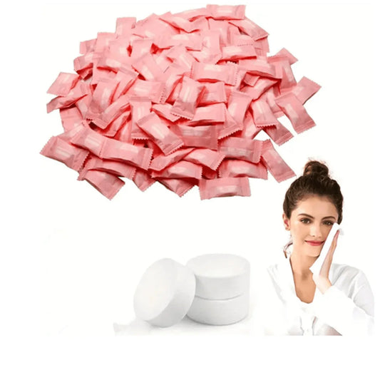 10/20/50/100pcs Disposable Compressed Towels Portable Disposable Absorbent Towels For Outdoor Travel Camping Makeup Ready
