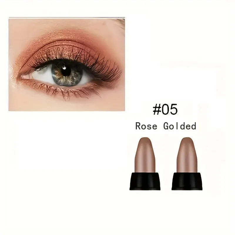 16 Colors Pearlescent Eyeliner, Color Glitter Waterproof Long-Lasting Eye Makeup Non-smudge Eyeliner