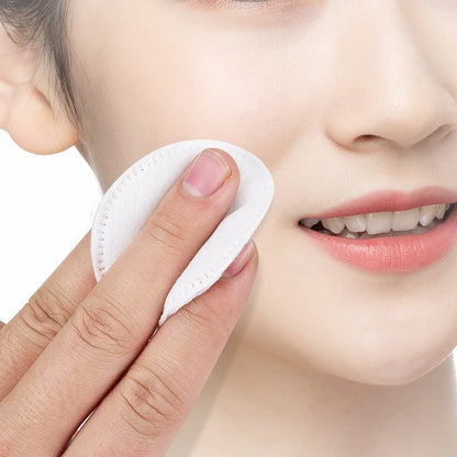 100PCS Disposable Cosmetic Wipes Nail Art Cleaning Round Pads Soft Daily Supplies Facial Makeup Remover Cotton Wipes