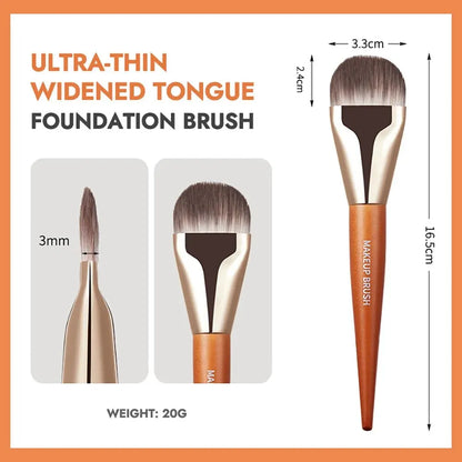 Hot Sale Flat Head Makeup Brush GECOMO Foundation Brush Quickly Apply Foundation Makeup