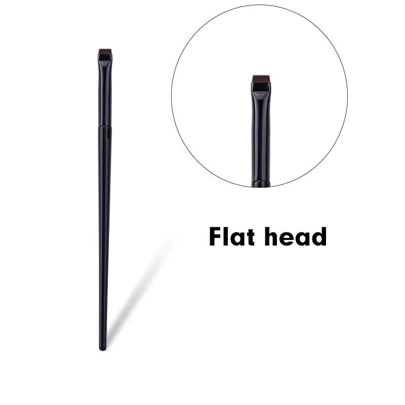 1/2pcs Blade Makeup Brushes Eyebrow Eyeline Brush Angled Flat Finer Cosmetic Brush Professional Liner Brow Make Up Tool