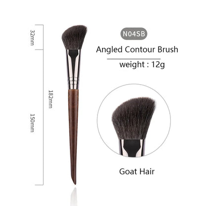 OVW Animal Hair Makeup Brush Complete Set 28PCS Lip Brushes Eyeshadow Brush Soft Makeup Brush Beauty Tools Smudge Brush Single