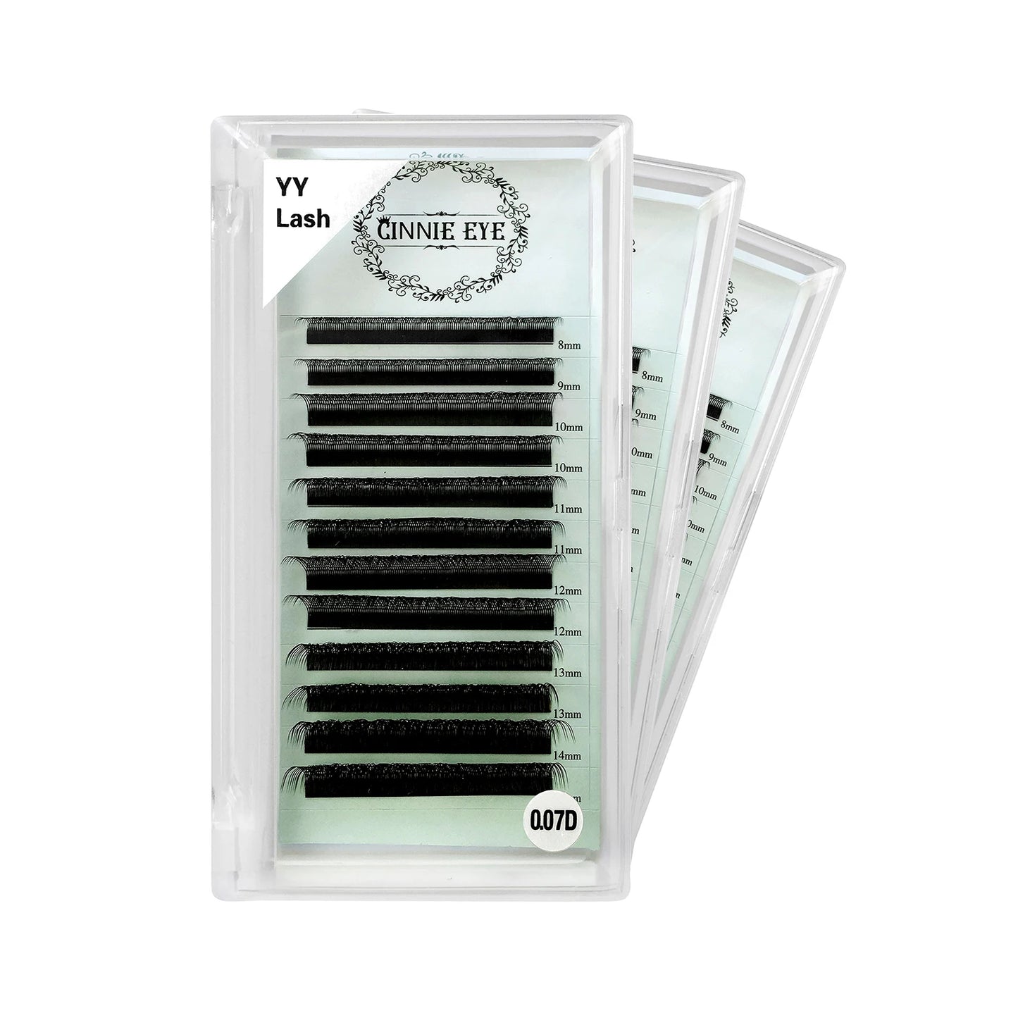 YY Lash Extensions Y Shape Volume Eyelash 3D Faux Cil Premade Fans Lash Cluster Makeup Classic Individual Eyelash Bundle CIlios