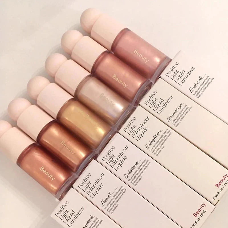 Hot Soft Pinch Liquid Bronze Contour Stick Smooth Lasting Natural Nose Shadow Waterproof Face Highlight Brighten Makeup Cosmetic
