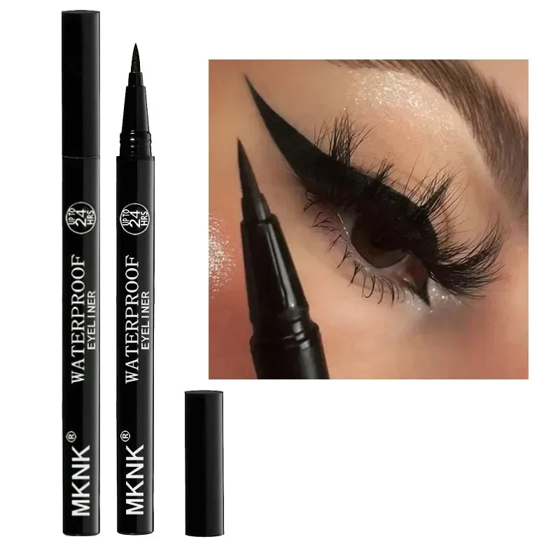 1/5/20pc Lasting Waterproof Liquid Eyeliner Non-fading Smooth Quick Drying Eyeliner Pencil No Ink Leakage Black Eye Liner Makeup