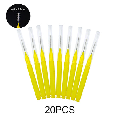 5/10/50PCS Mini Eyebrow Brush Brow Perm Brush Disposable Brow Lifting Brush Bendable Micro Eyelash Brush  Applicator Makeup Tool