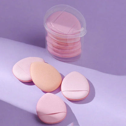 5/10Pcs Mini Finger Puff Foundation Small Air Cushion Powder Sponge Face Concealer BB Cream Cosmetic Applicator Makeup Tools