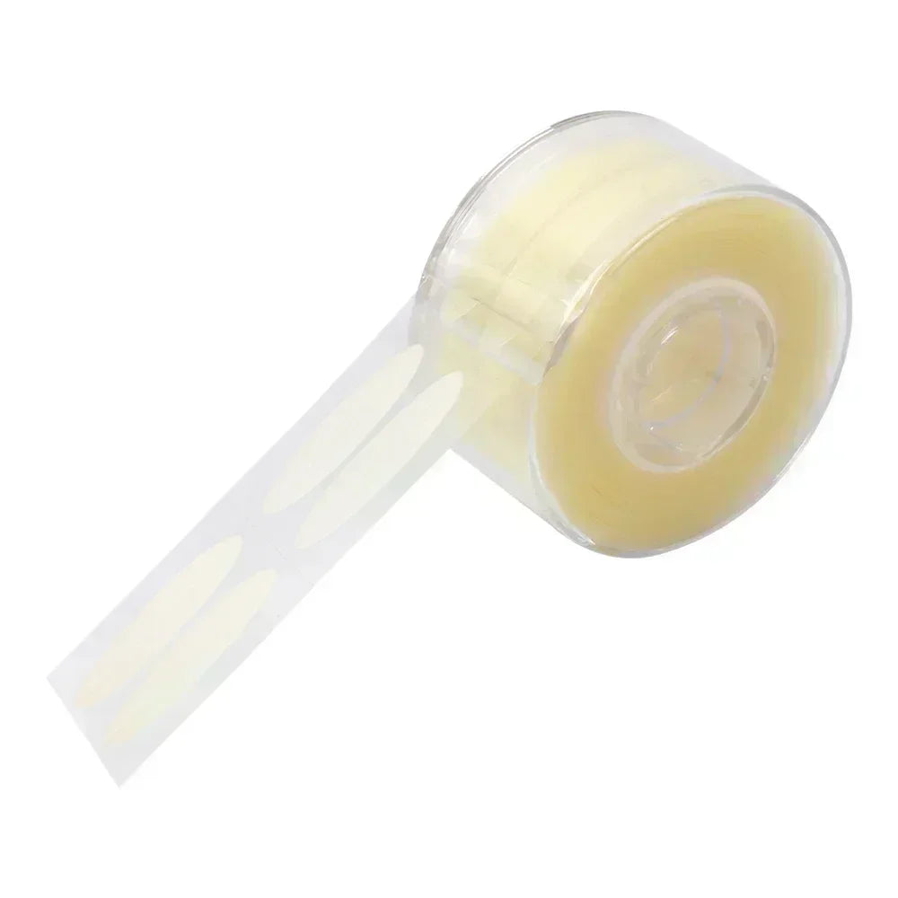 Self-adhesive Double Eyelid Tape Sticker Invisible Lace Mesh Eyelid Paste Natural Strips Olive-shaped Eye Lift Makeup Tools