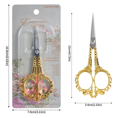 1pc Genuine Stainless Steel Nail Scissor Retro Finger Toe Dead Skin Remover Makeup Tool Nail Multi-Function Manicure Tool BZY888