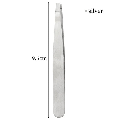 1 Pc Eyebrows Tweezers Trimmer Professional Beard Eyelash Brow Face Hair Removal Tweezer Beautfy Makeup Stainless Steel Tools