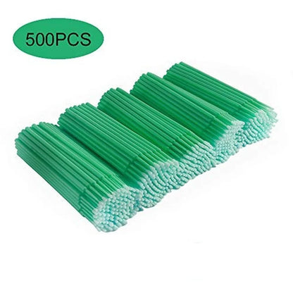 500pcs/lot Disposable Applicator Micro Brushes for Eyelash Extension Lash Cleaning Brushes Lip Brush Sticks Makeup Tools