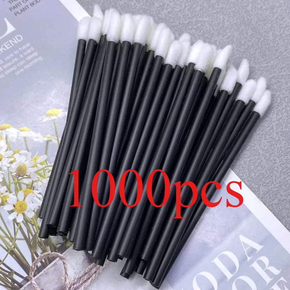 Wholesale 100/1000 PCS Disposable Lip Brush Women Accessories Lipstick Gloss Wands Applicator Perfect Best Make Up Tool Hotting