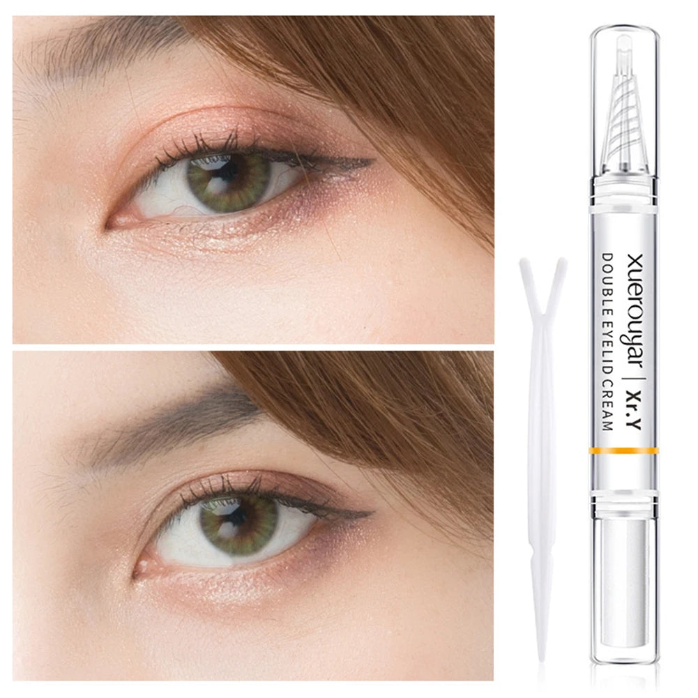 Double Eyelid Setting Cream Long Waterproof Quick Dry Double Eyelid Shaping Lift Cream Long Lasting Firming Makeup Supplies