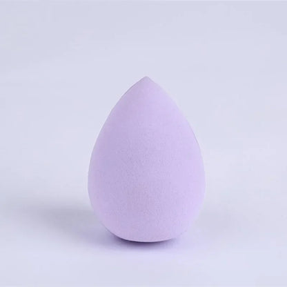 1pc Empty Transparent Puffs Drying Box Storage Case Portable Sponge Stand Cosmetic Egg Shaped Rack Makeup Puff Holder